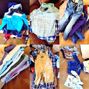 Huge lot of baby boy clothes